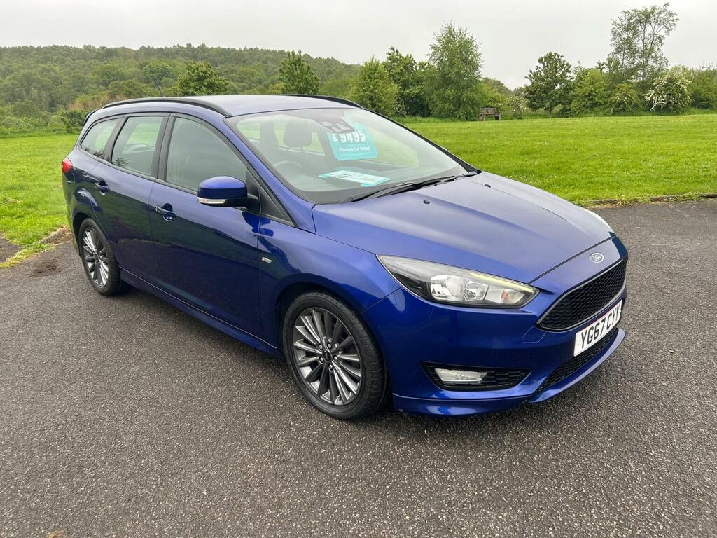 Ford Focus Estate 1.0T Ecoboost St-line Euro 6 Ss Blue