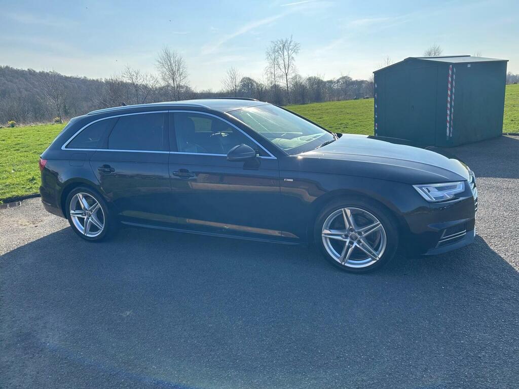 Audi A4 Avant Estate 2.0 Tdi S Line S Tronic Euro 6 Ss 2 GL66YXD Black #4