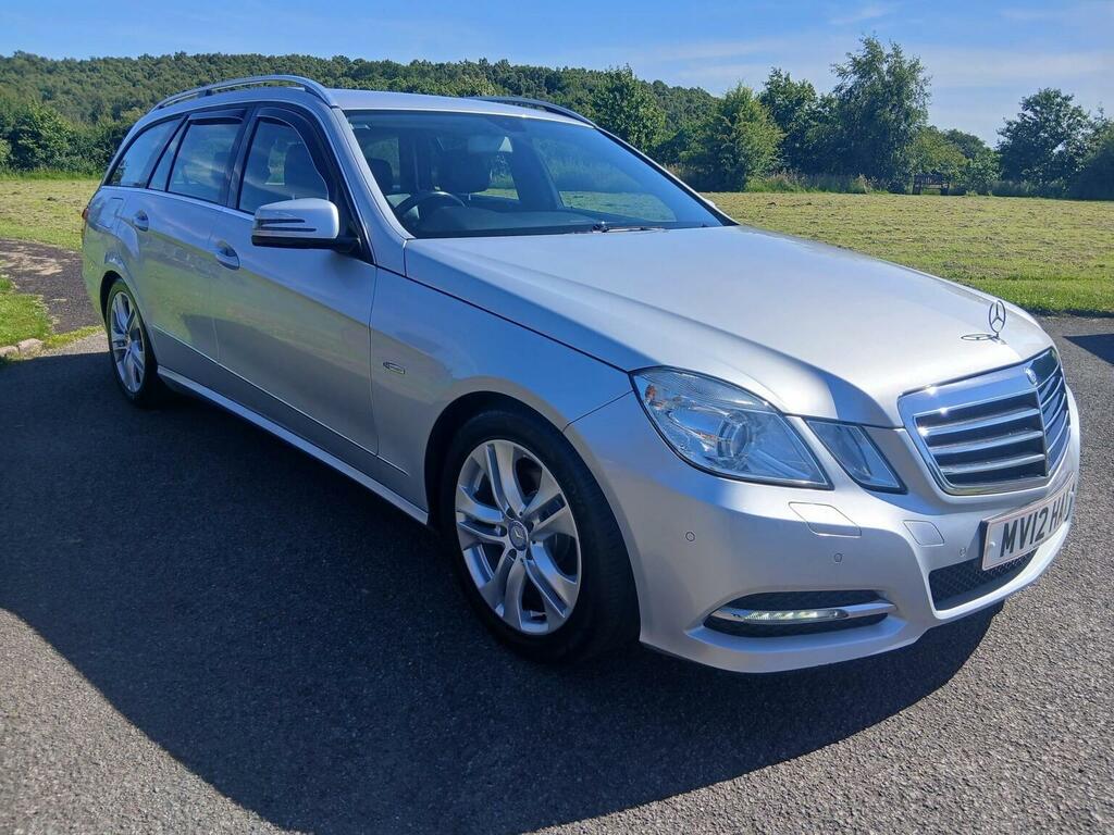 Mercedes-Benz E Class Estate 2.1 E220 Cdi Blueefficiency Executive Se G- Silver