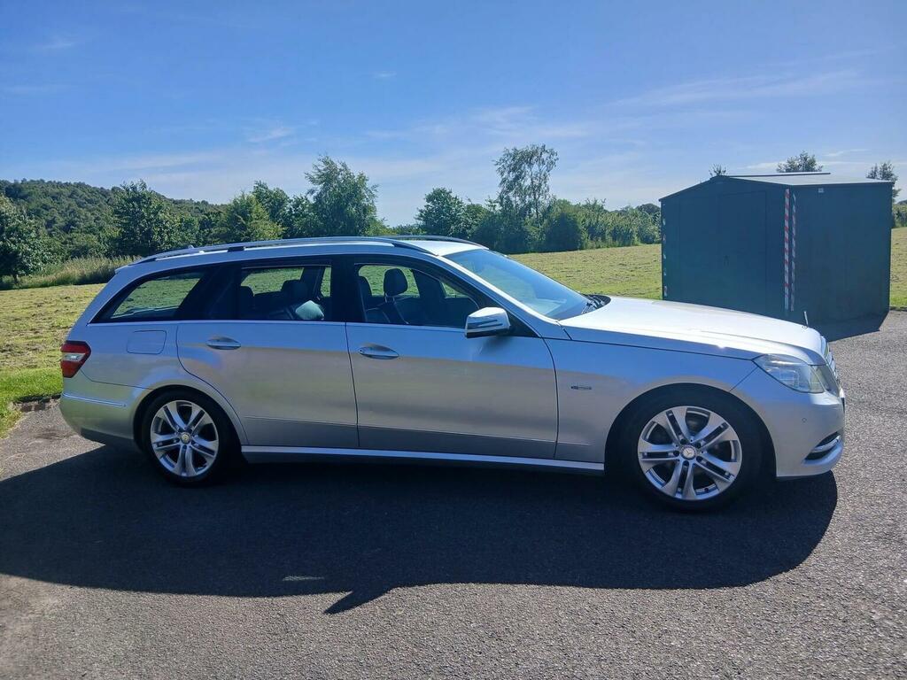 Mercedes-Benz E Class Estate 2.1 E220 Cdi Blueefficiency Executive Se G- MV12HAX Silver #6