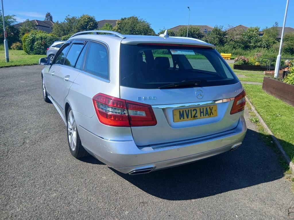 Mercedes-Benz E Class Estate 2.1 E220 Cdi Blueefficiency Executive Se G- MV12HAX Silver #5