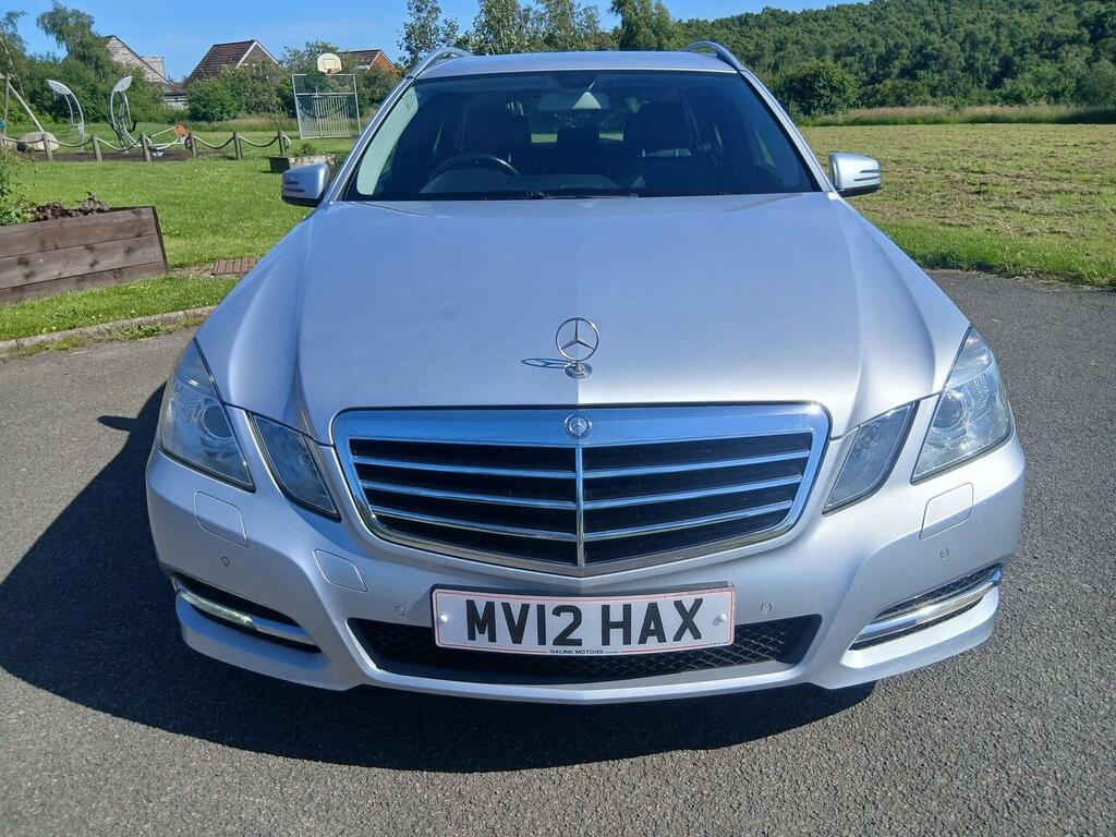 Mercedes-Benz E Class Estate 2.1 E220 Cdi Blueefficiency Executive Se G- MV12HAX Silver #2