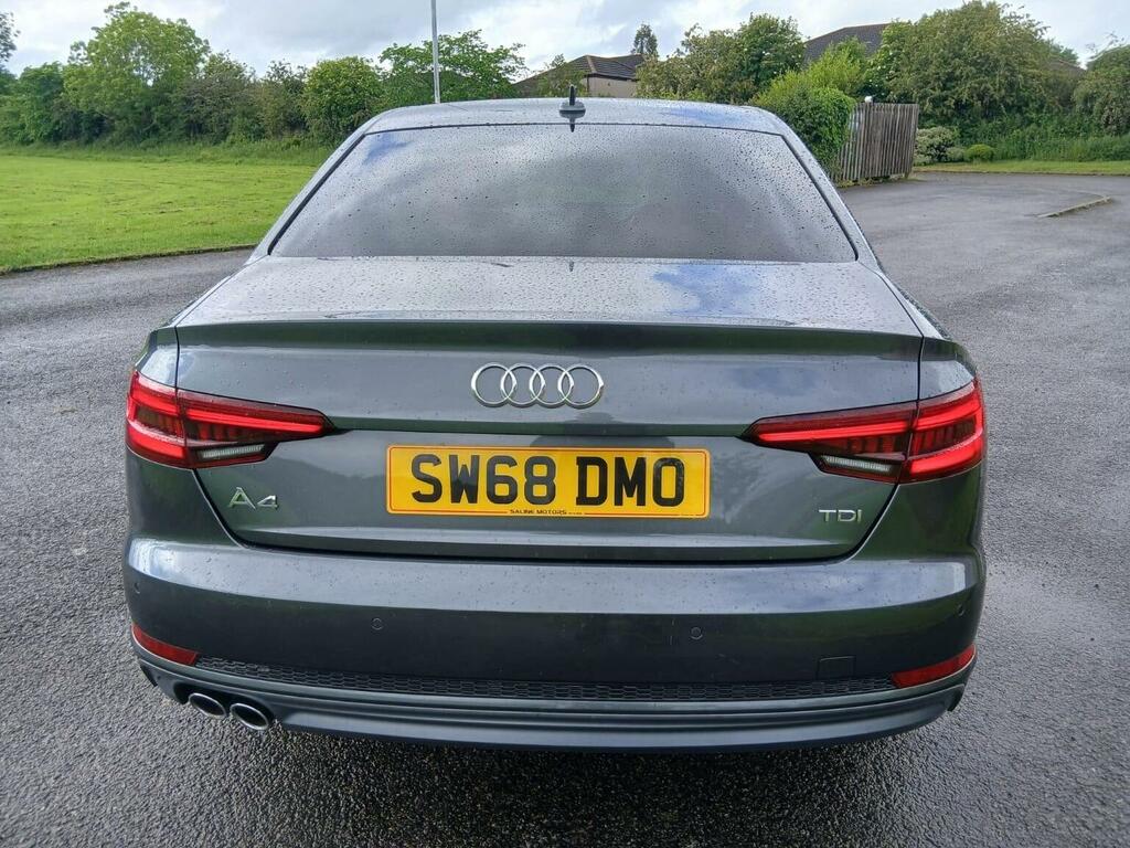 Audi A4 Saloon 2.0 Tdi 40 S Line S Tronic Euro 6 Ss SW68DMO Grey #4