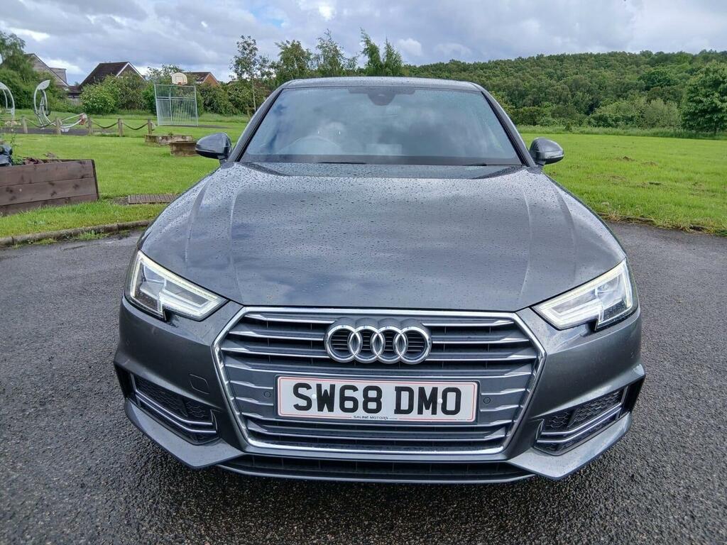 Audi A4 Saloon 2.0 Tdi 40 S Line S Tronic Euro 6 Ss SW68DMO Grey #3