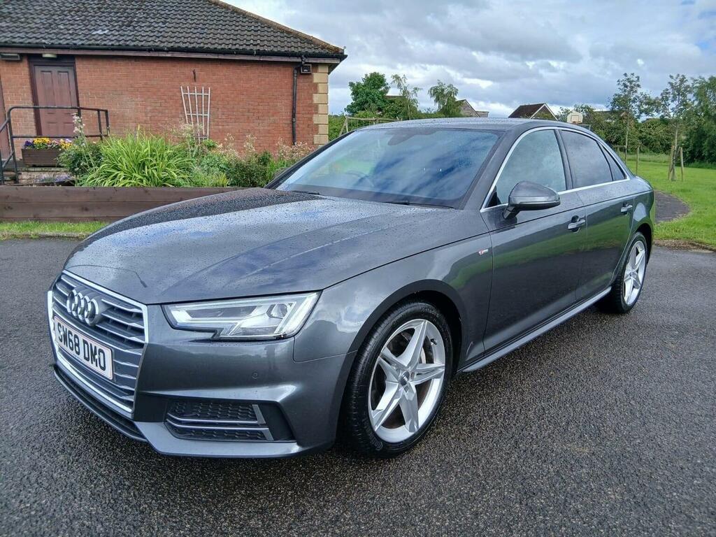 Audi A4 Saloon 2.0 Tdi 40 S Line S Tronic Euro 6 Ss SW68DMO Grey #2