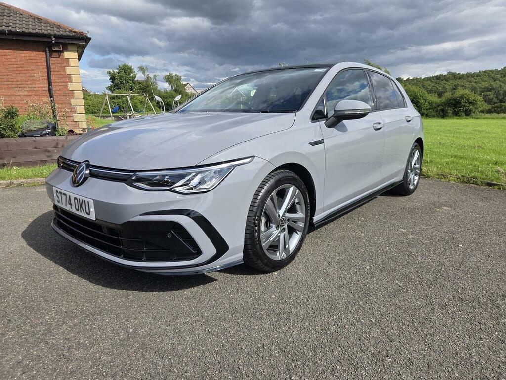 Volkswagen Golf Hatchback 1.5 Tsi R-line Euro 6 Ss 202474 ST74OKU Grey #2