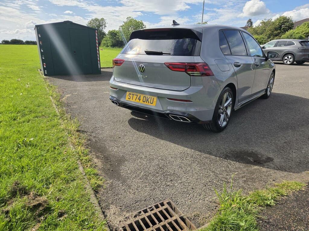 Volkswagen Golf Hatchback 1.5 Tsi R-line Euro 6 Ss 202474 ST74OKU Grey #3