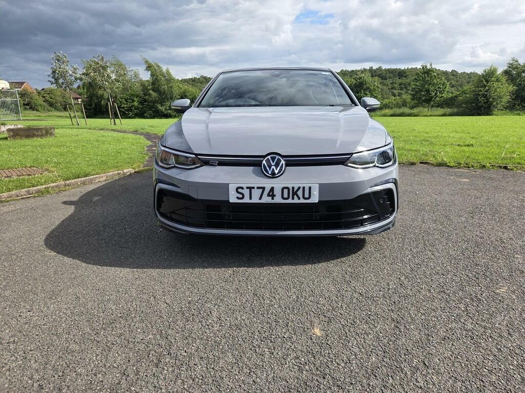 Volkswagen Golf Hatchback 1.5 Tsi R-line Euro 6 Ss 202474 ST74OKU Grey #4