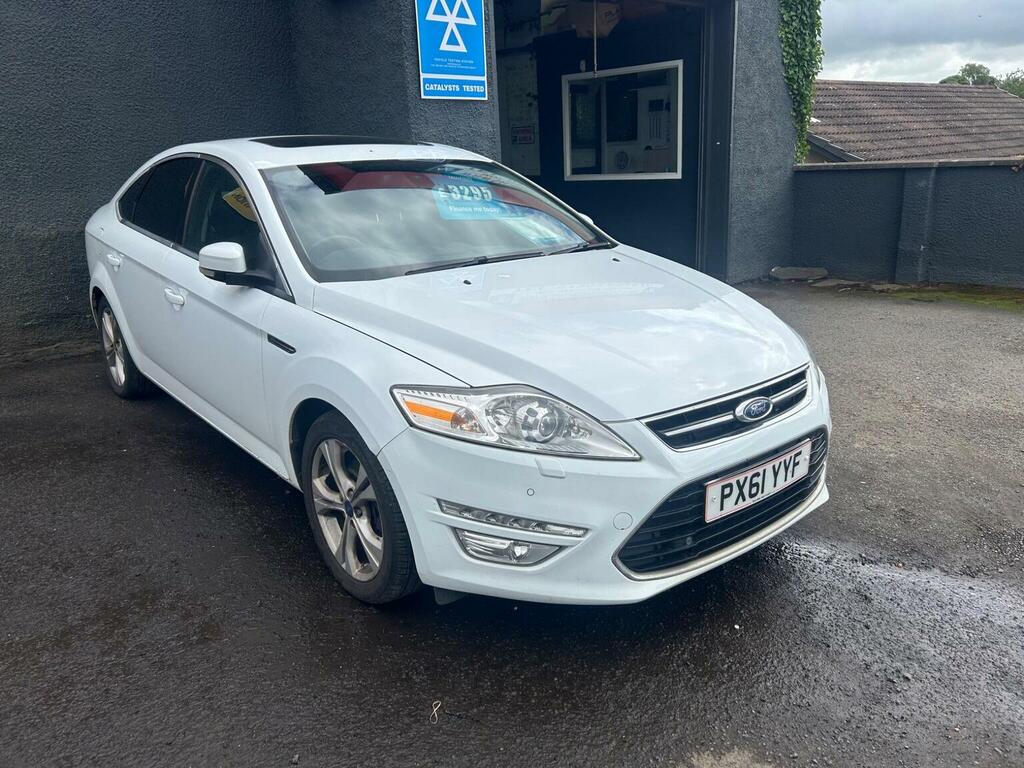 Ford Mondeo Hatchback 1.6 Tdci Econetic Titanium X Euro 5 Ss White