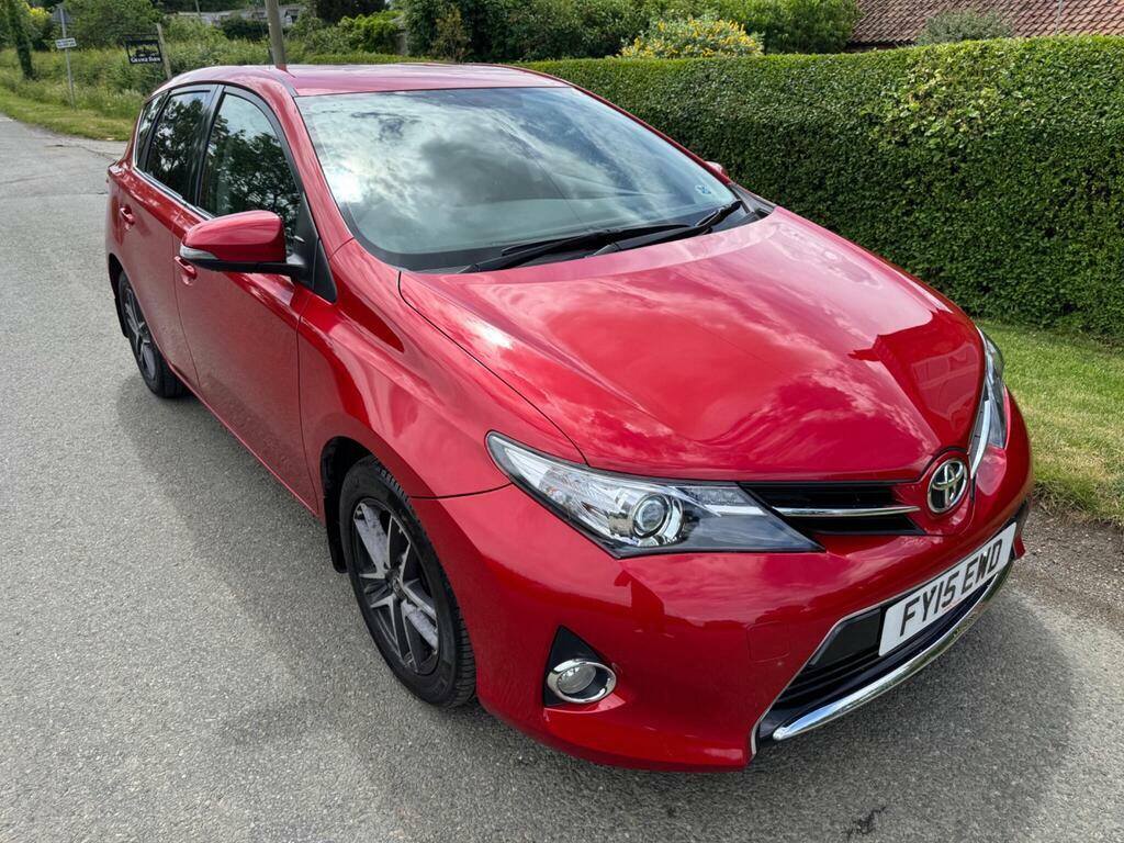 Toyota Auris 1.6 V-matic Icon Plus Multidrive S Euro 5 FY15EWD Red #6