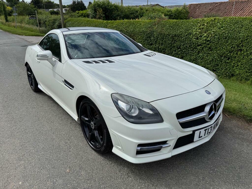 Mercedes-Benz SLK 2.1 Slk250 Cdi Blueefficiency Amg Sport G-tronic White