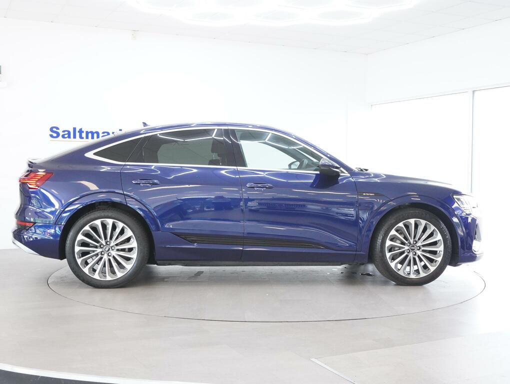 Audi E-tron 50 S Line Sportback Quattro 71.2 IMZ8486 Blue #4