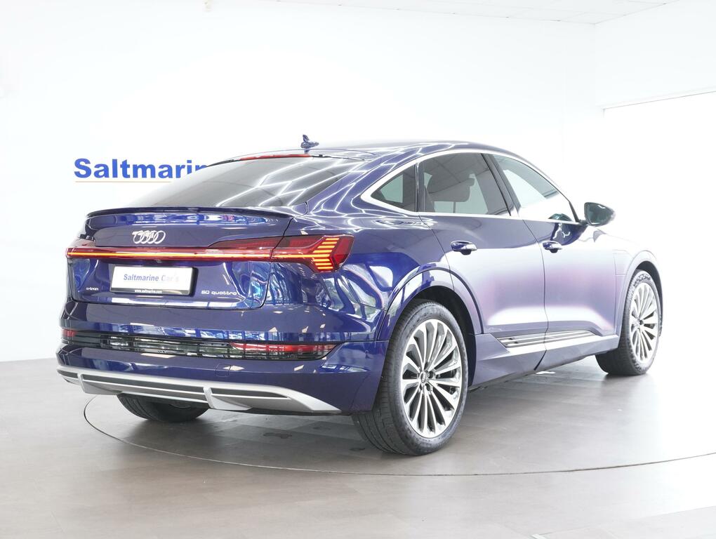 Audi E-tron 50 S Line Sportback Quattro 71.2 IMZ8486 Blue #5