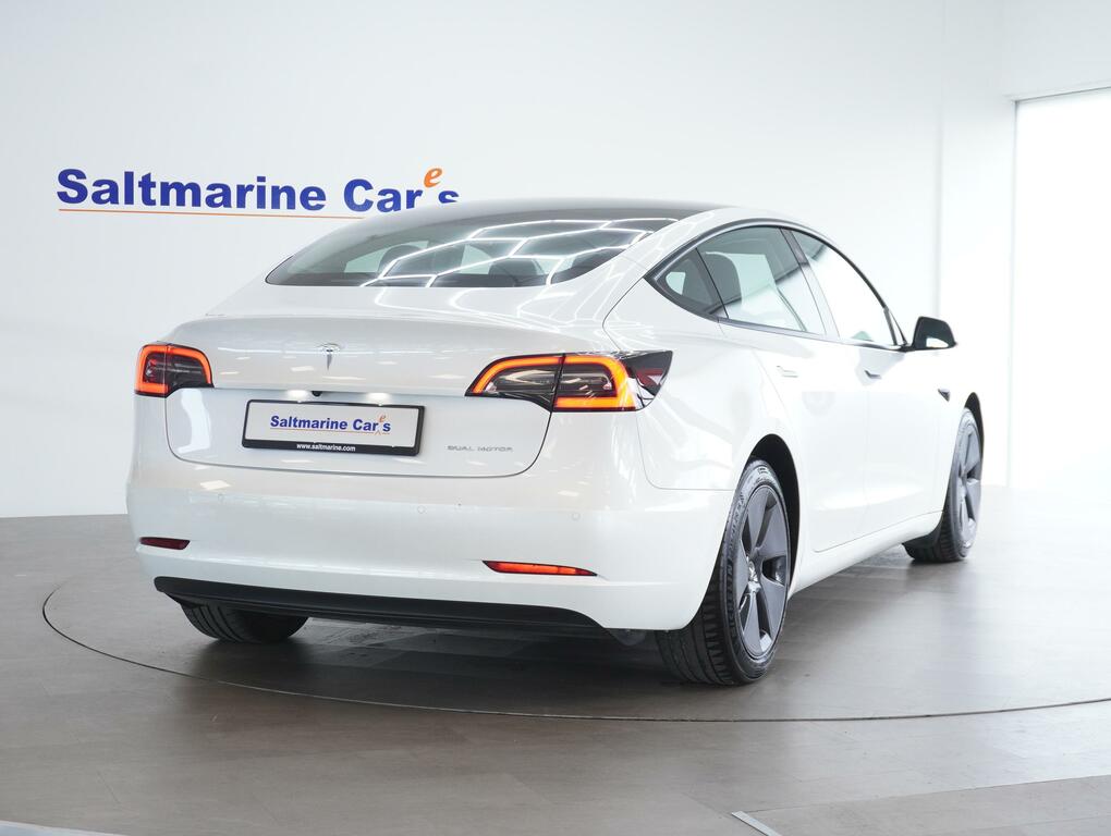 Tesla Model 3 Dual Motor Long Range Saloon 4 LB21RXO White #6