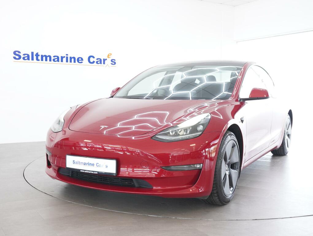 Tesla Model 3 Dual Motor Long Range Saloon 4 Red