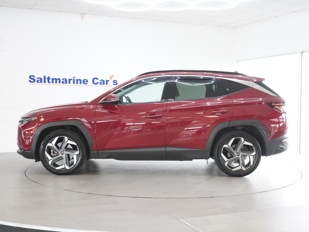 Hyundai Tucson 1.6 H T-gdi Ultimate Suv Hybrid Eu CVZ8515 Red #4
