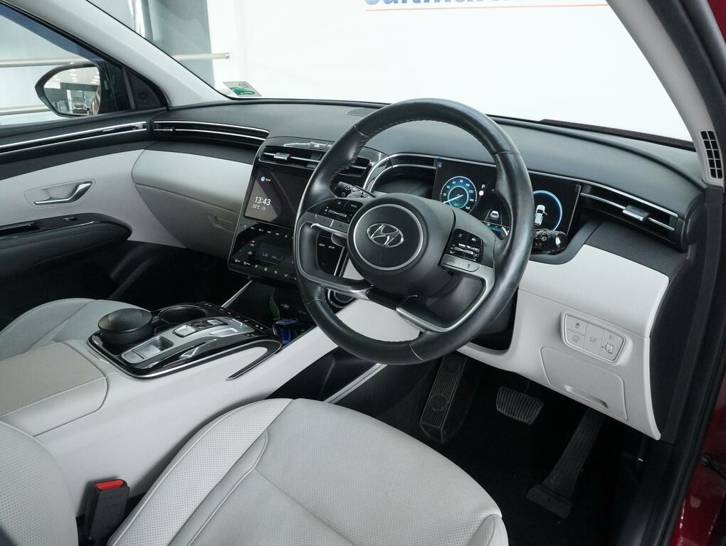Hyundai Tucson 1.6 H T-gdi Ultimate Suv Hybrid Eu CVZ8515 Red #3