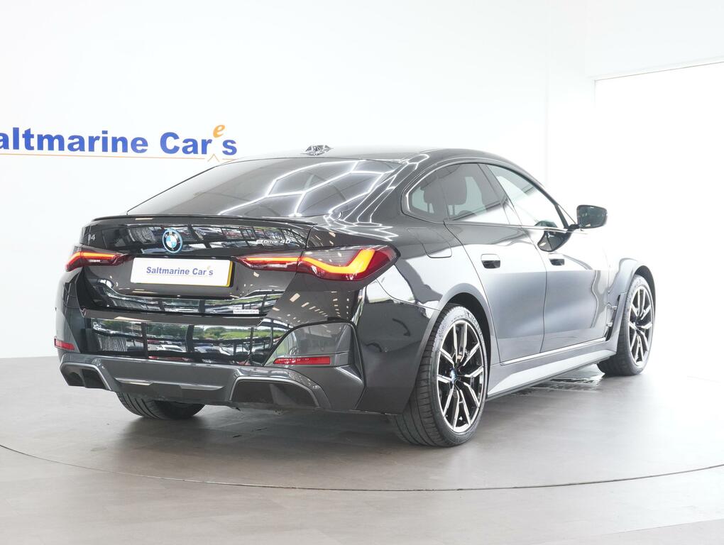 BMW i4 40 83.9Kwh M Sport Gran Coupe Ed MC73JWF Black #6