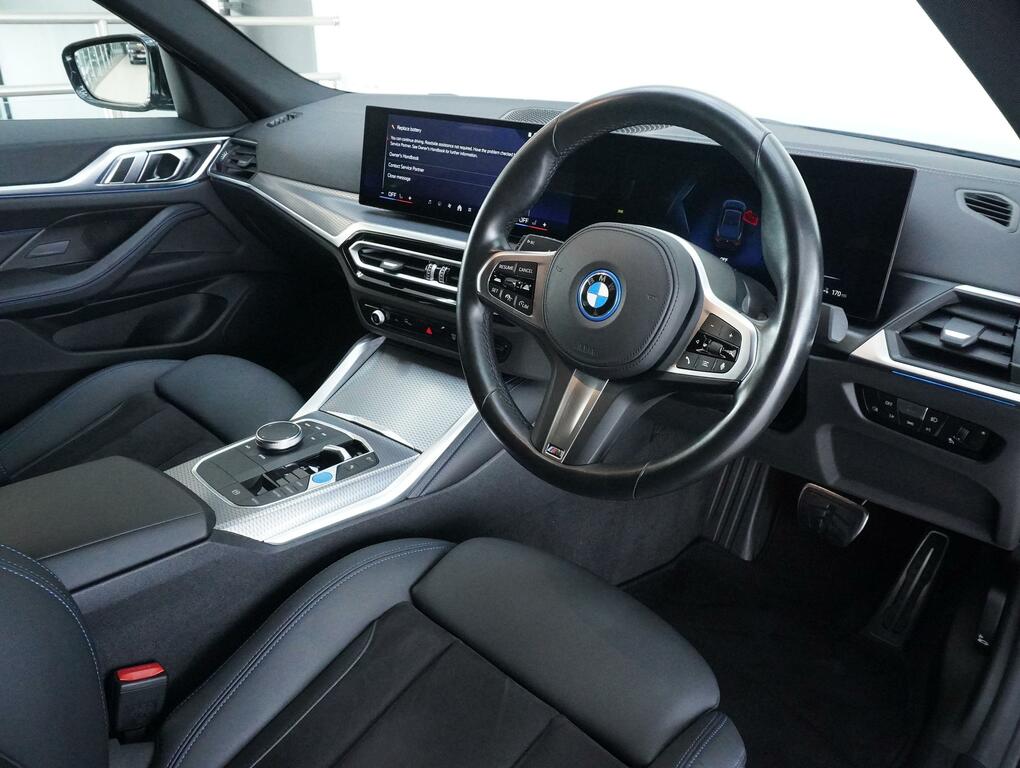 BMW i4 40 83.9Kwh M Sport Gran Coupe Ed MC73JWF Black #2