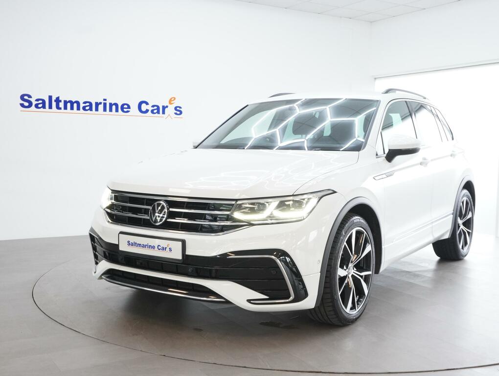 Volkswagen Tiguan 2.0 Tdi R-line Suv Dsg Euro 6 Ss 15 WGZ9299 White