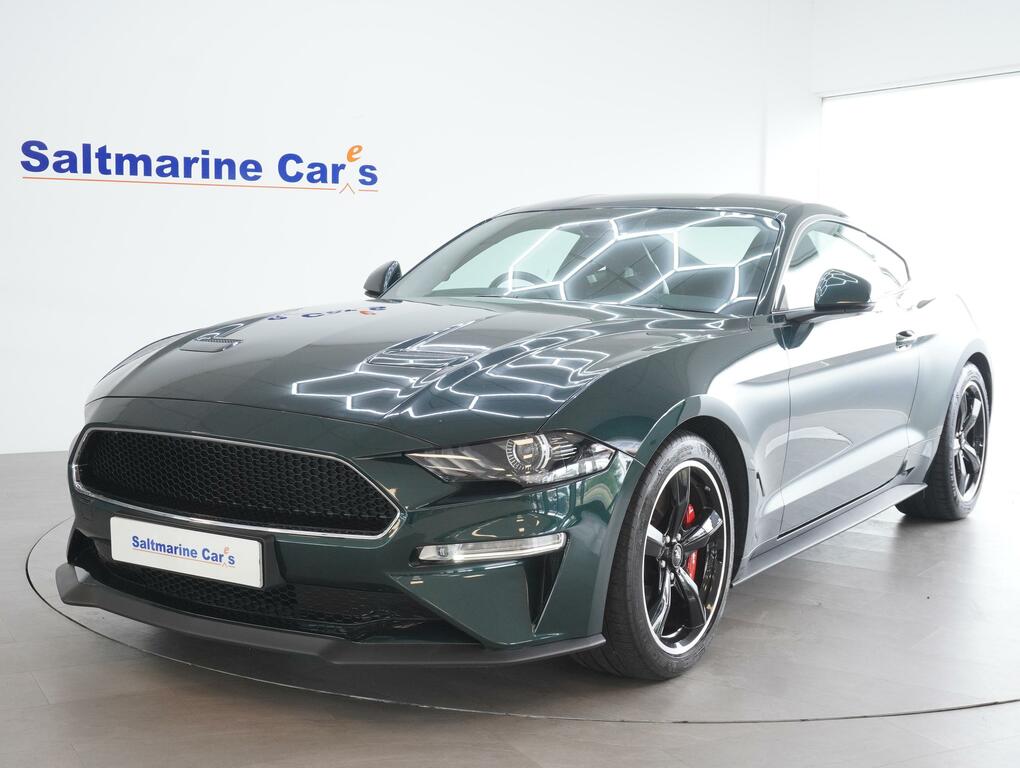 Ford Mustang 5.0 V8 Bullitt Fastback Euro 6 Green