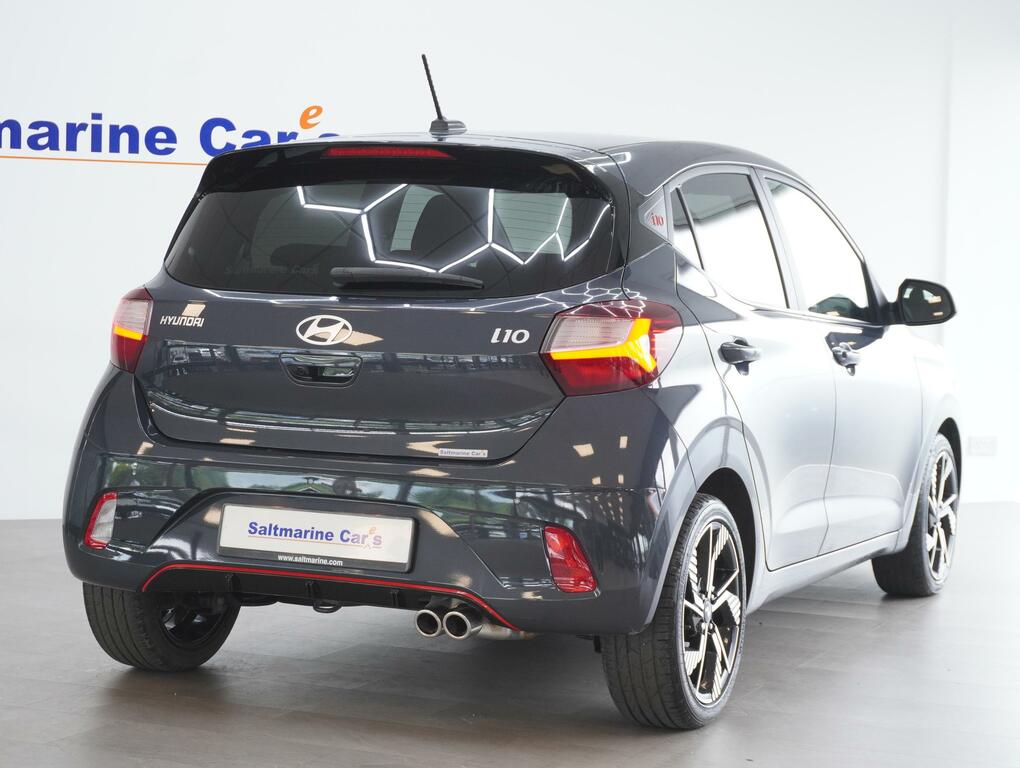 Hyundai I10 1.0 T-gdi N Line Hatchback Euro VXZ8504 Grey #5