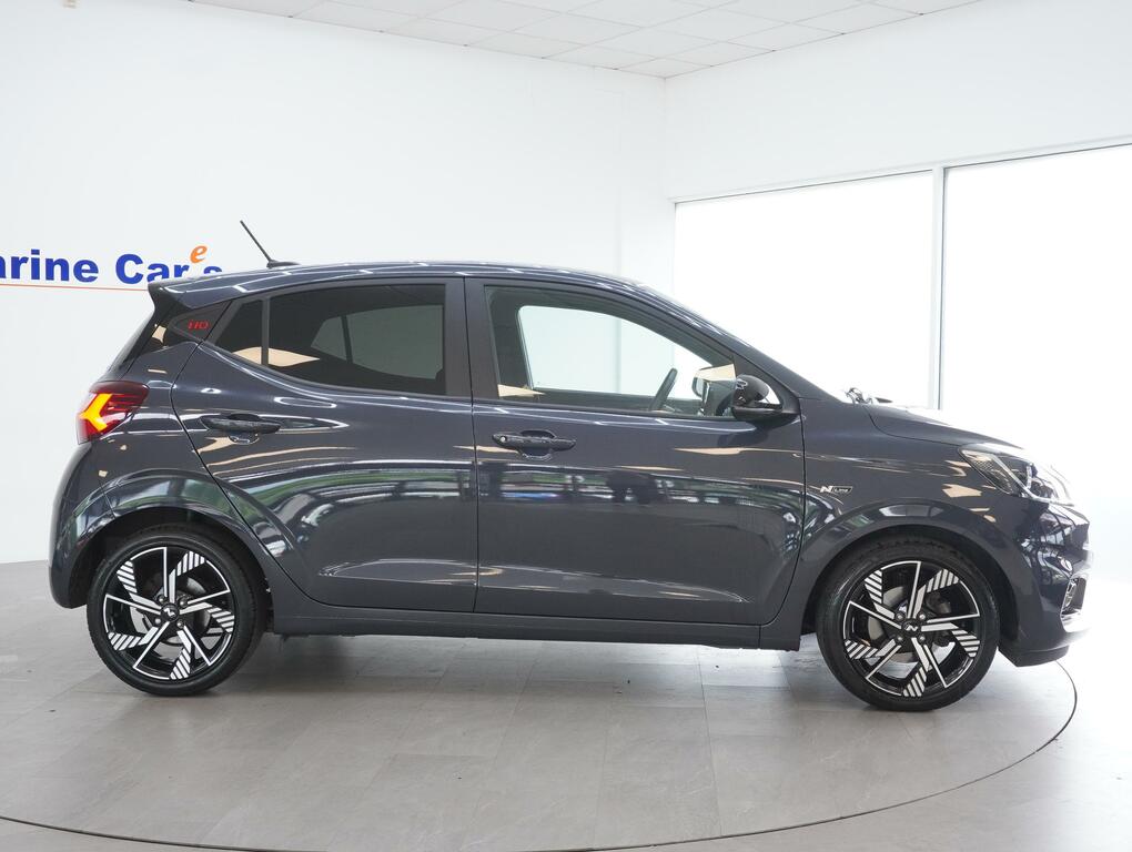 Hyundai I10 1.0 T-gdi N Line Hatchback Euro VXZ8504 Grey #4