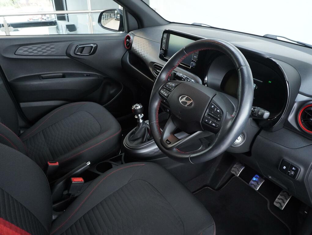 Hyundai I10 1.0 T-gdi N Line Hatchback Euro VXZ8504 Grey #3