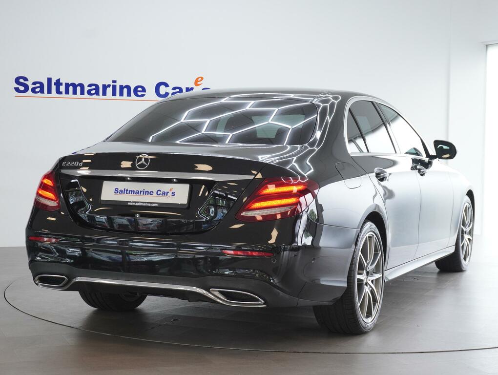 Mercedes-Benz E Class 2.0 E220d Amg Line Edition Premium Saloon Di CVZ7686 Black #5