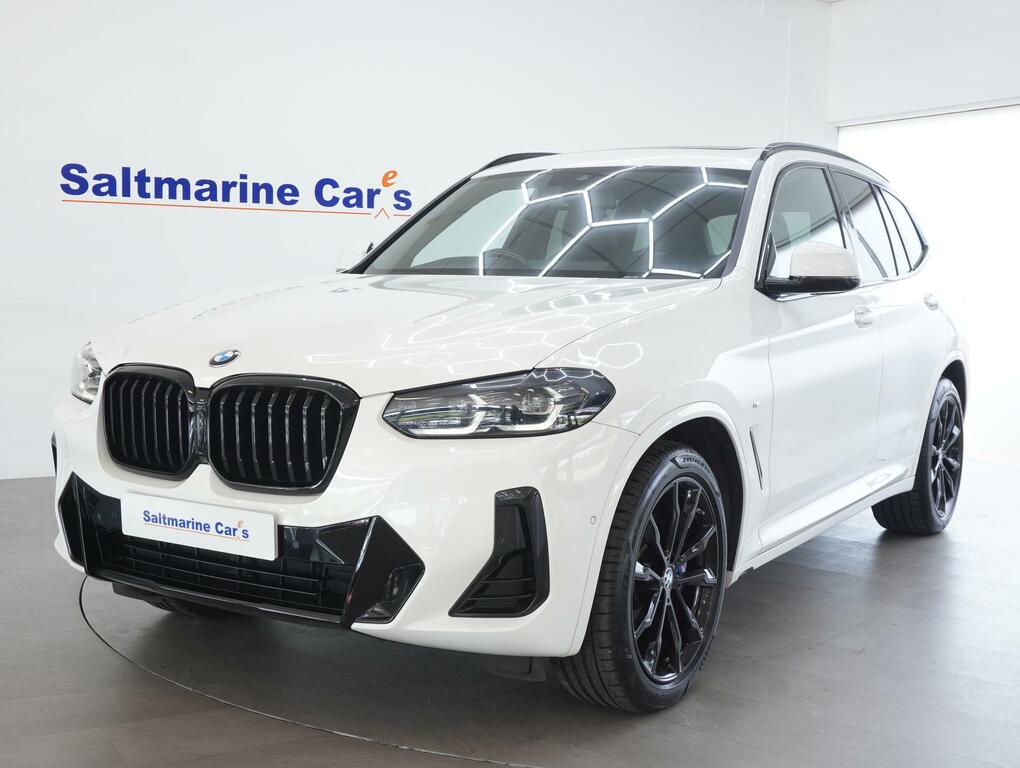 BMW X3 3.0 30D Mht M Sport Suv Hybrid Xdr White