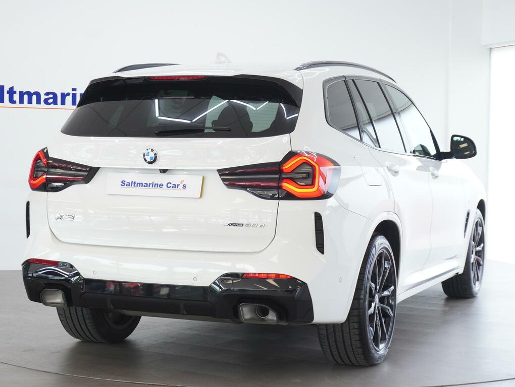 BMW X3 3.0 30D Mht M Sport Suv Hybrid Xdr SR22FEG White #5