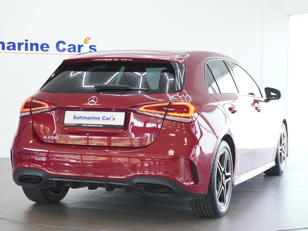 Mercedes-Benz A Class 1.3 A200 Amg Line Edition Executive Hatchback ISZ8458 Red #5