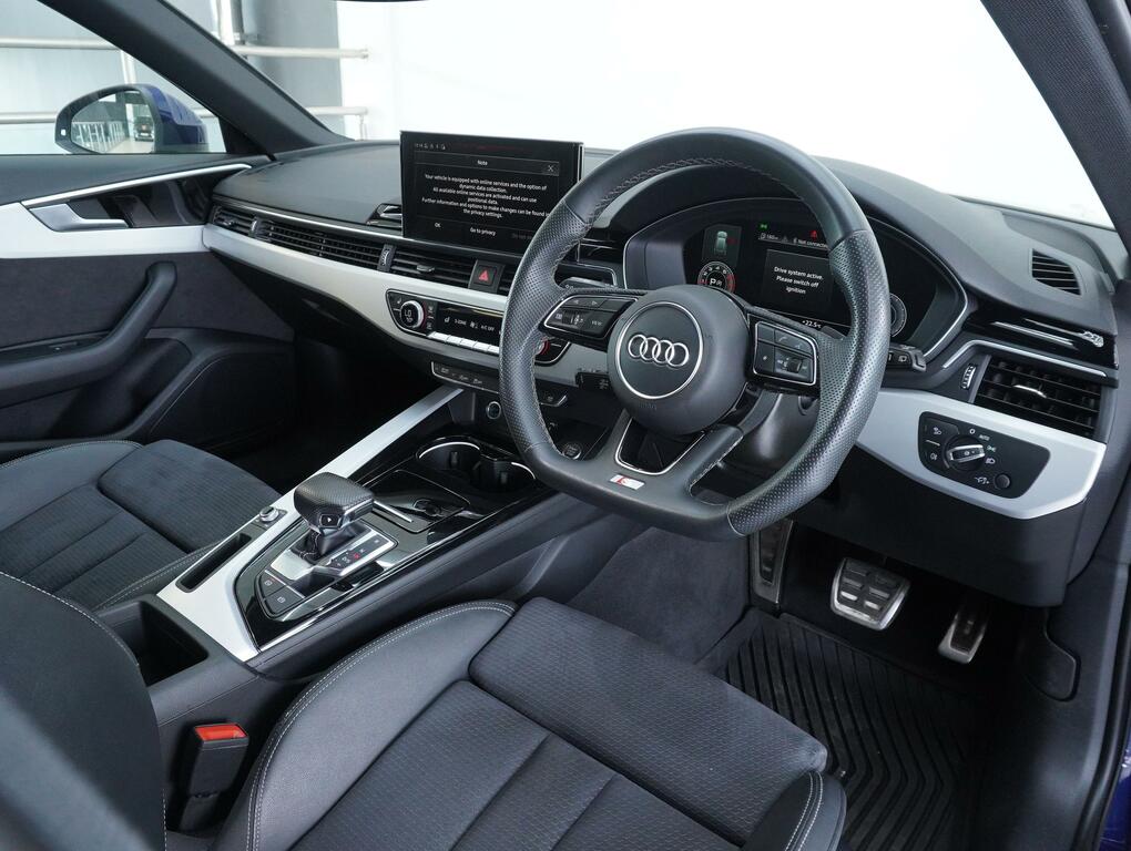 Audi A4 Avant 2.0 Tfsi 40 S Line Estate S Tronic Euro URZ6899 Blue #3