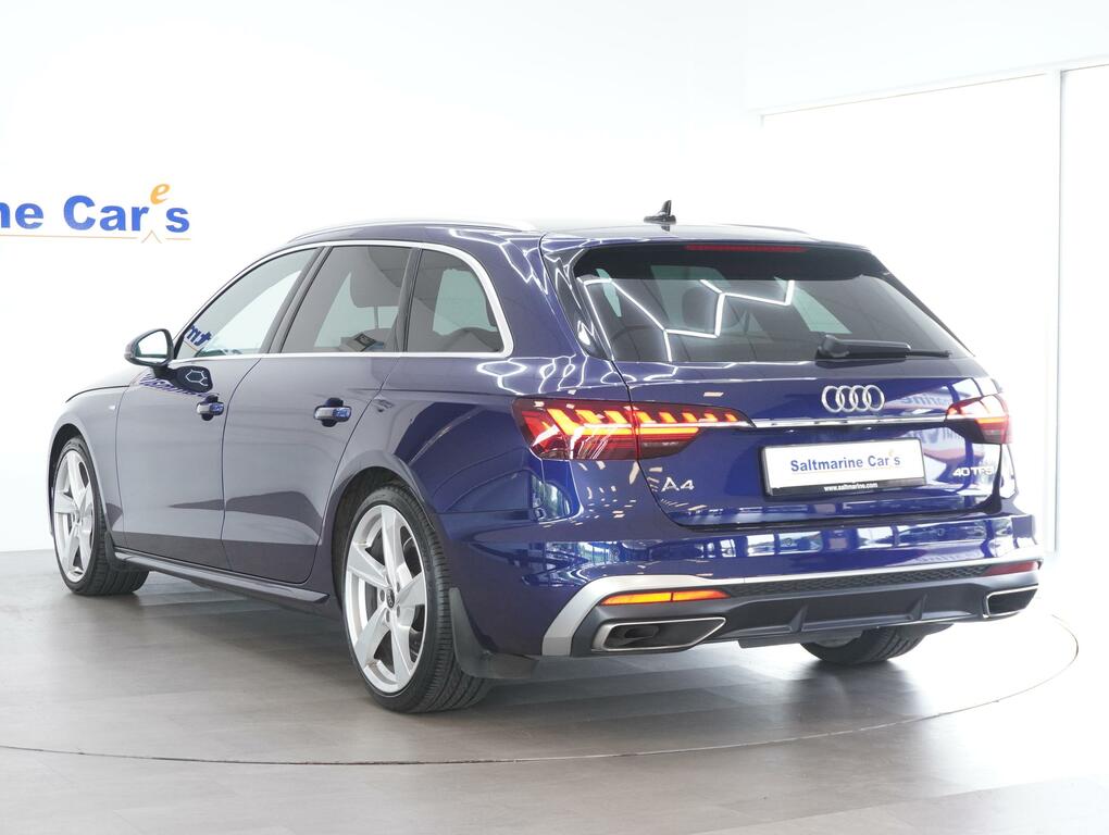 Audi A4 Avant 2.0 Tfsi 40 S Line Estate S Tronic Euro URZ6899 Blue #5