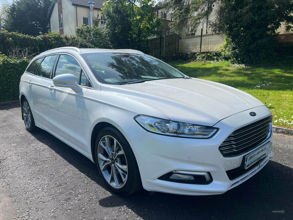 Ford Mondeo 2.0 Tdci Econetic Titanium FH65SYF White #6