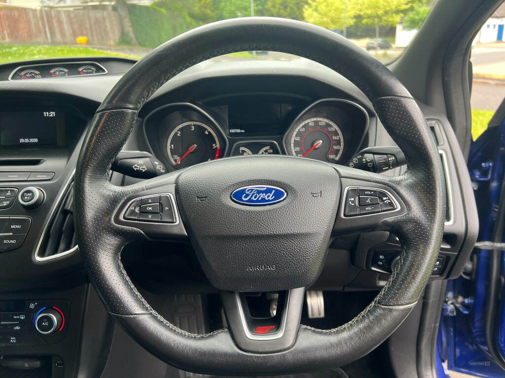Ford Focus 2.0 Tdci 185 St-2 WFZ5334 Blue #6