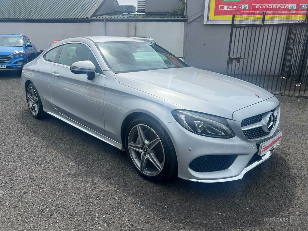 Mercedes-Benz C Class C220d Amg Line Silver #3