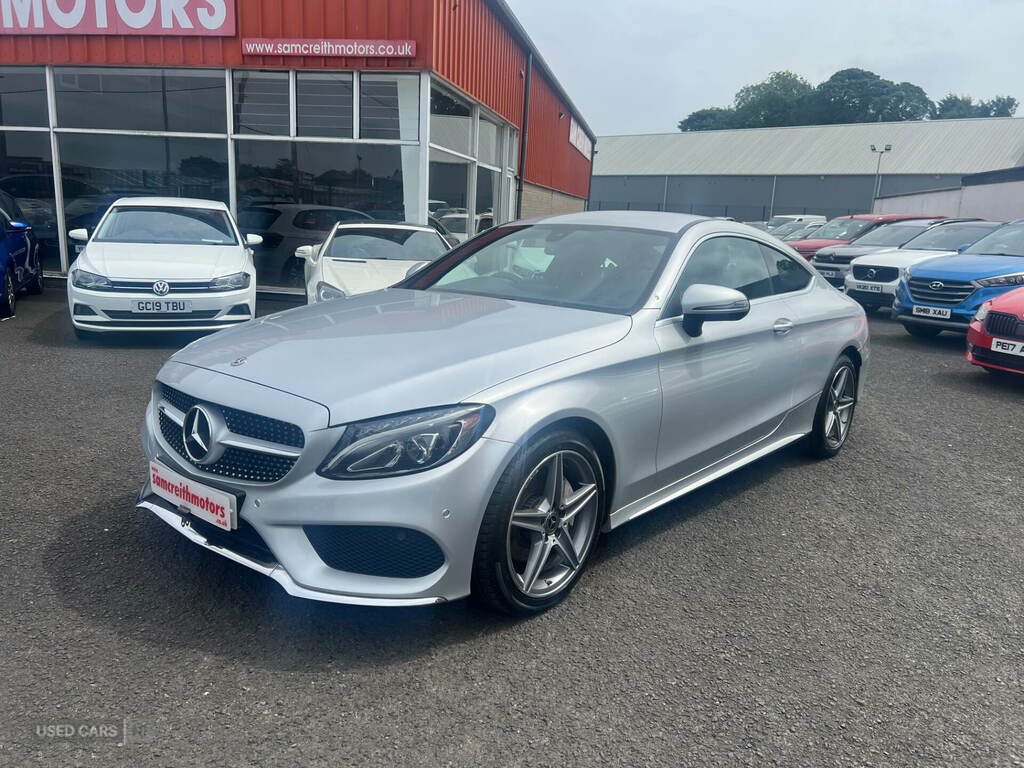 Mercedes-Benz C Class C220d Amg Line Silver