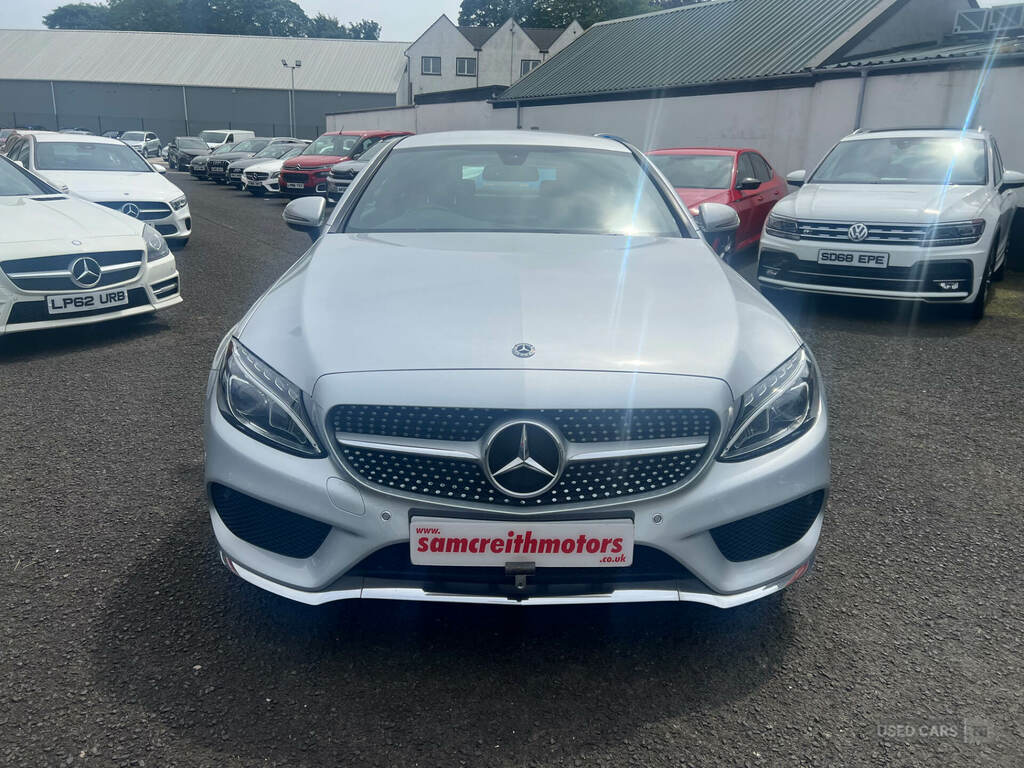 Mercedes-Benz C Class C220d Amg Line Silver #2