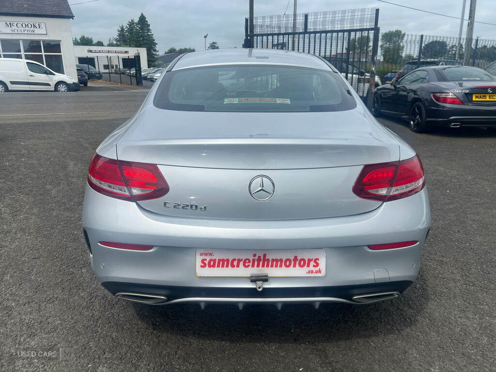 Mercedes-Benz C Class C220d Amg Line Silver #6
