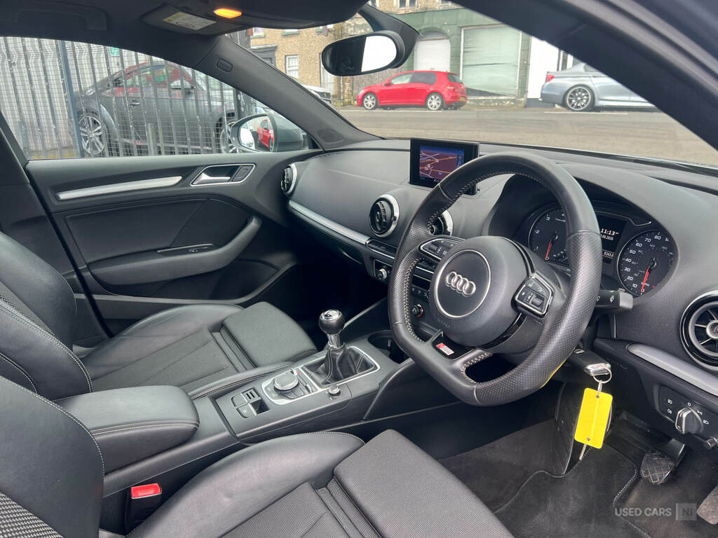 Audi A3 2.0 Tdi S Line Black #9
