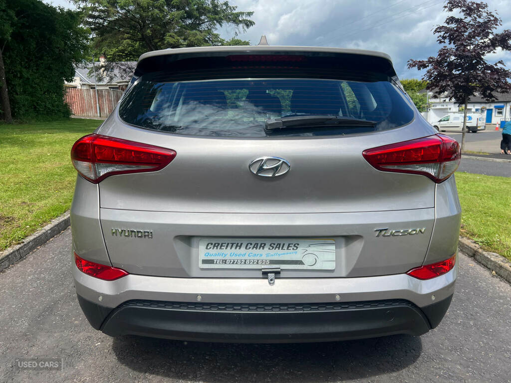 Hyundai Tucson 1.7 Crdi Blue Drive Se 2Wd Silver #6