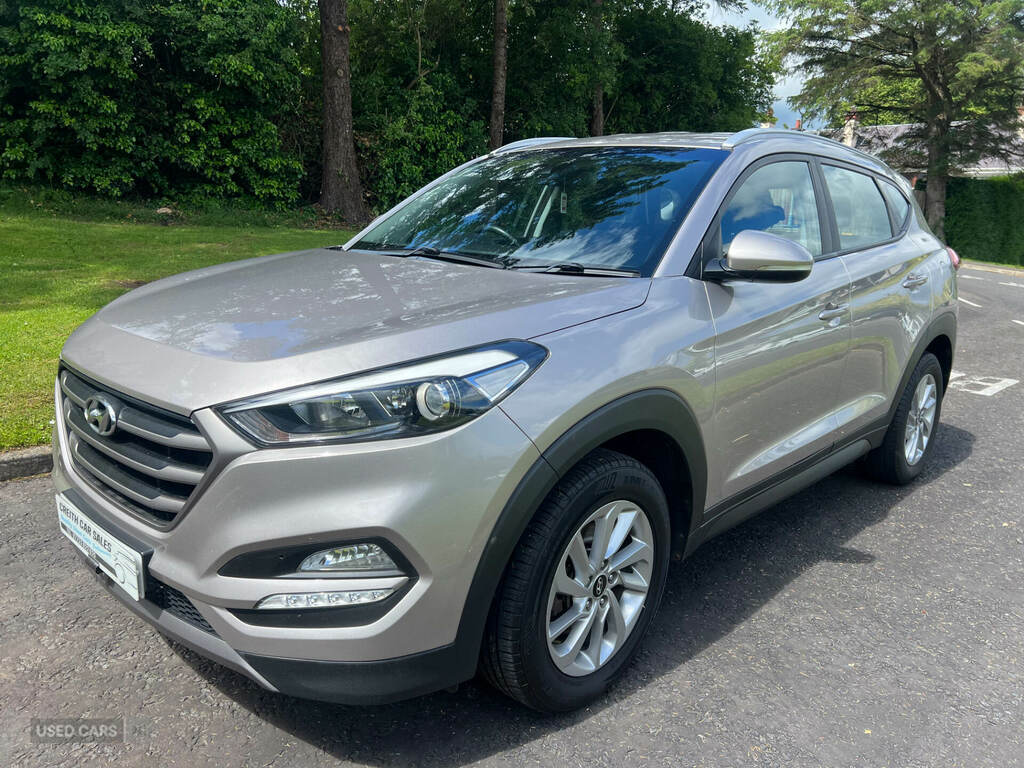 Hyundai Tucson 1.7 Crdi Blue Drive Se 2Wd Silver #3