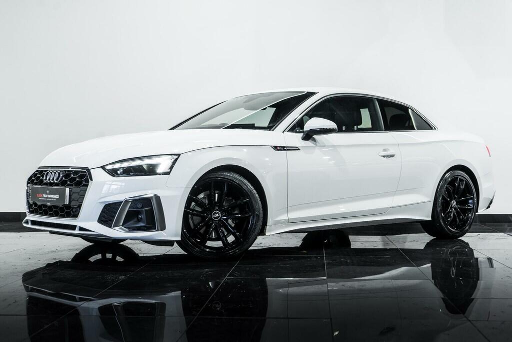 Audi A5 2.0 Tdi 35 S Line S Tronic Euro 6 Ss BG71GZO White #2