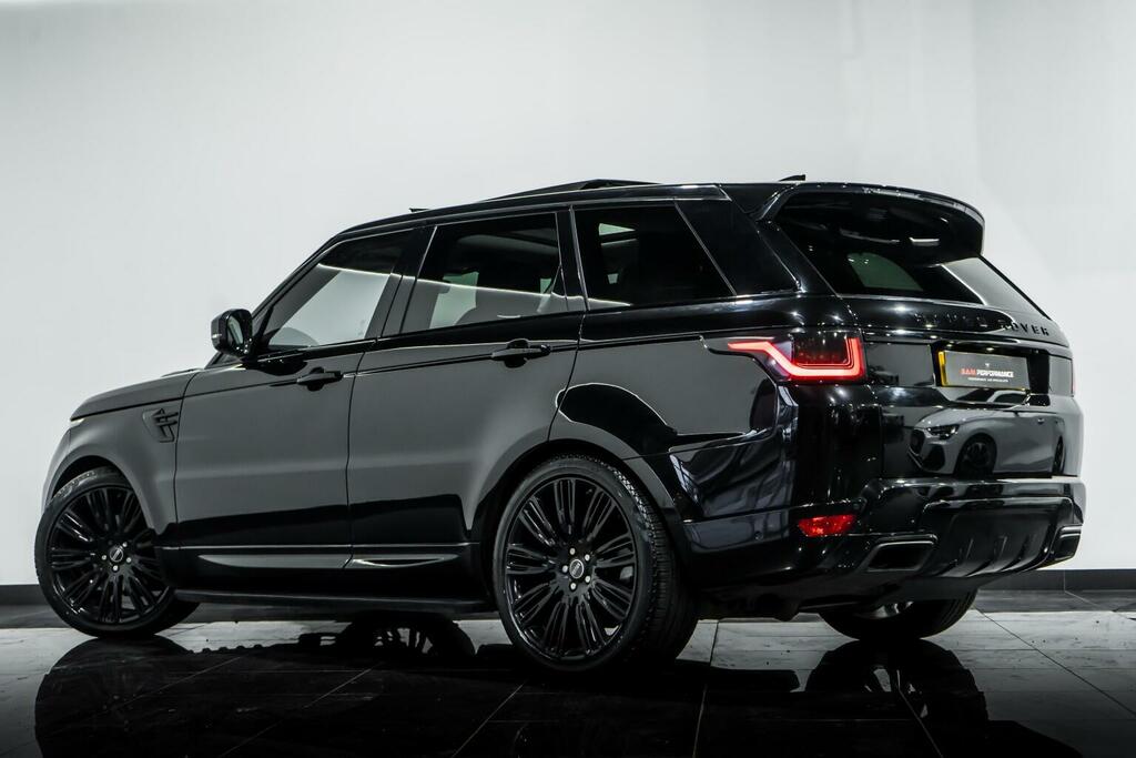 Land Rover Range Rover Sport 3.0 Sd V6 Hse 4Wd Euro 6 Ss YX18UDM Black #4