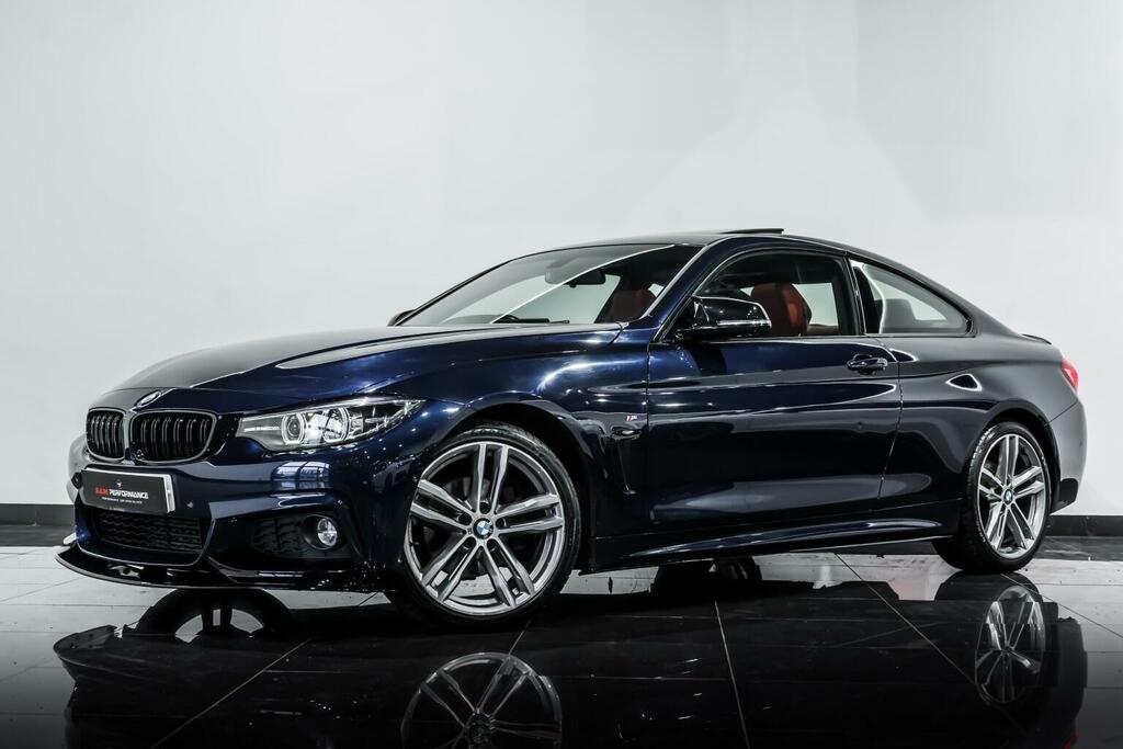 BMW 4 Series 2.0 420D M Sport Euro 6 Ss SB19KWZ Blue #2