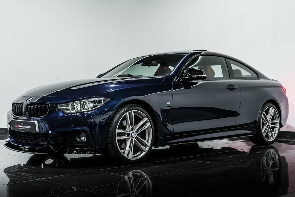 BMW 4 Series 2.0 420D M Sport Euro 6 Ss SB19KWZ Blue #4