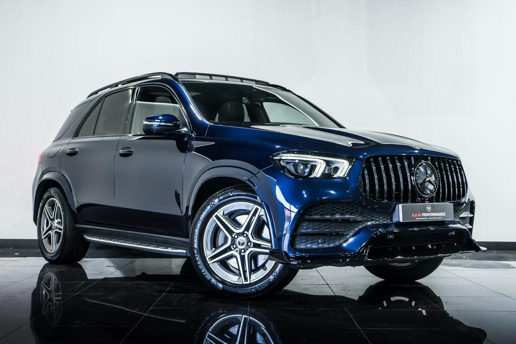 Mercedes-Benz GLE Class 2.0 Gle300d Amg Line Premium Plus G-tronic 4Mati Blue