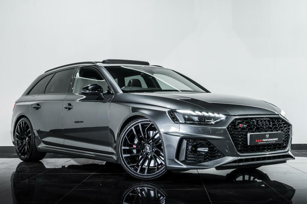 Audi RS4 Avant 2.9 Tfsi V6 Carbon Black Tiptronic Quattro Euro 6 Grey