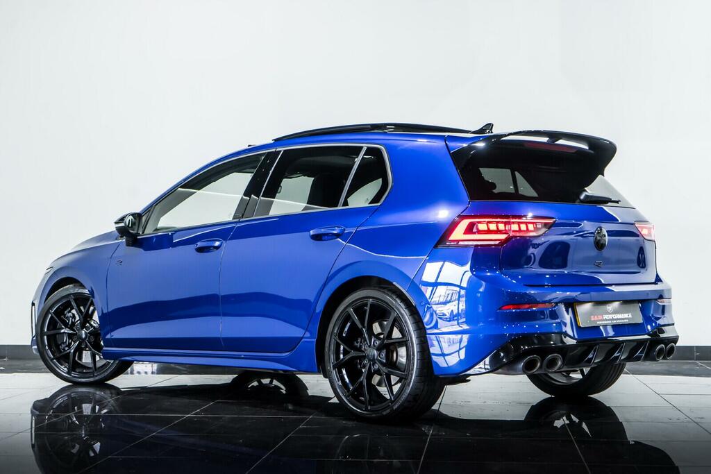 Volkswagen Golf R Black Edition Blue #4